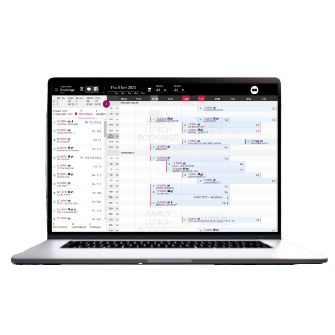 screenshot of Now Book It